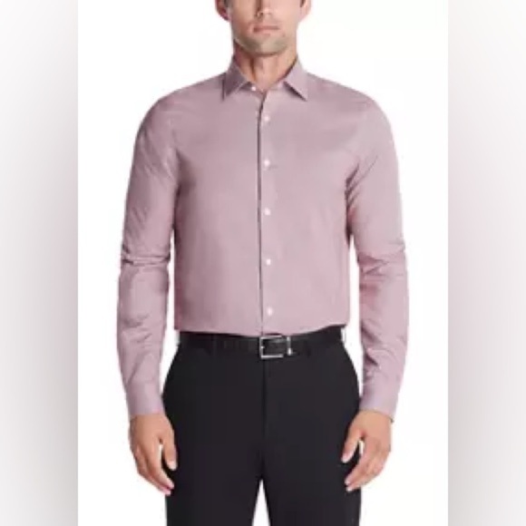 New Michael Kors Airsoft Stretch Dress Shirt - Picture 5 of 7